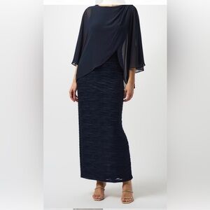 Maxi Sheath Ruched Dress Style 253739